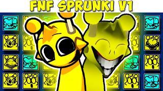 FNF Character Test | Gameplay vs Playground | SPRUNKI FUNKIN | FNF Mods