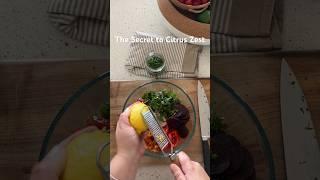 The secret to #citrus #zest that is never bitter #kitchentips