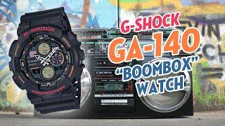 Casio G-Shock GA-140 Review - Boombox Watch!