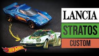 HOT WHEELS Lancia Stratos custom