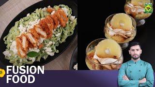 Spinach & Ricotta Pasta & Pineapple Cups | Fusion Food | Chef Saad Butt | 16 OCT 24 | MasalaTV