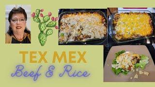 TexMex Beef & Rice/Deb's Kitchen Simple Cooking