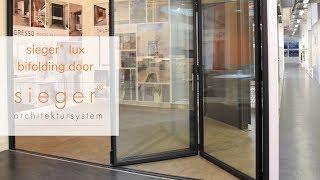 Sieger® Lux Bifolding Door I Sieger® Aluminium