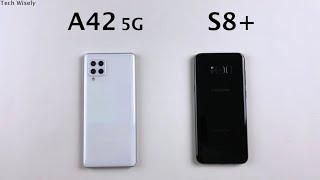 SAMSUNG A42 5G vs S8+ Speed Test