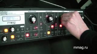 mmag.ru: Moog Slim Phatty video review