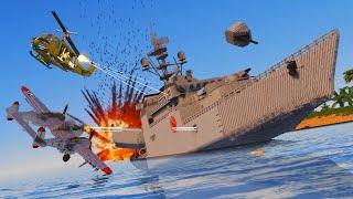 Realistic BATTLESHIP Destruction | Teardown