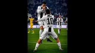 When Ronaldo and Dybala exchanged their celebration #ronaldo #dybala