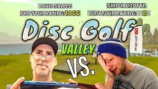 I CHALLENGED THE DISC GOLF VALLEY LEGEND TO A MATCH!! Vlogmas Day 5