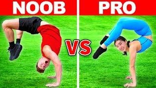 NOOB vs PRO: FLEXIBILITY CHALLENGE