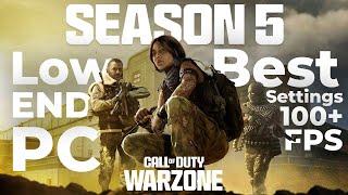 Warzone 3 Season 5 Best Settings for Low End PC for 100+ FPS