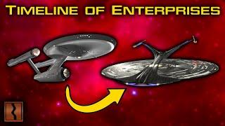 Every Enterprise in Star Trek Canon