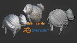 Hair cards (Blender)