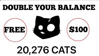 CATS Airdrop Claim - How To Double Your Cat Airdrop Balance | Cats Airdrop Sell