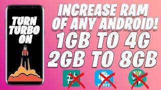 How To Increase RAM of Any Android Device 2022 | For Both Not Rooted & Rooted Devices