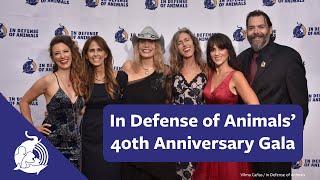 In Defense of Animals' 40th Anniversary Gala