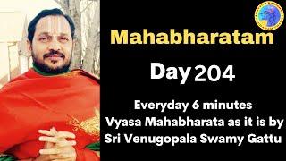 Every day 5minutes - Vyasa Mahabharatam - Day 204