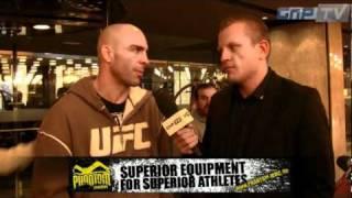 Sean Pierson with GnP-TV before his fight at UFC 129