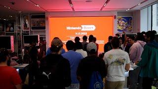 Nintendo Direct 9.13.2022 Live Reactions at Nintendo NY