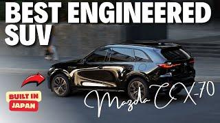 BEST ENGINEERED SUV // 2025 MAZDA CX-70 // ALSO MOST FUN-TO-DRIVE // FULL ENGINEER'S REVIEW