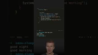 A Nano Sleep #java #shorts #coding #airhacks