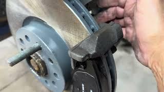 2015 VW Passat Front Brake Pads and Rotors