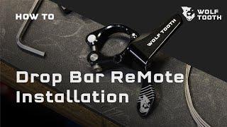 Drop Bar ReMote - Installation