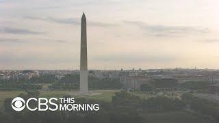 A special look inside the newly restored Washington Monument, set to reopen Thursday