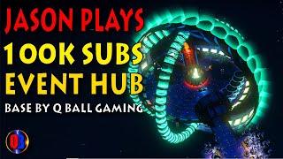 No Man's Sky Base Tour Made By Q Ball Gaming - Jason Plays 100K Subs Event Hub