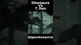 Dinosaur VS T. Rex || #jurassicworld #jurassicpark