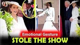 Princess Catherine Couldn’t Hold Back Her Laughter As She Left William Hanging At Garter Service