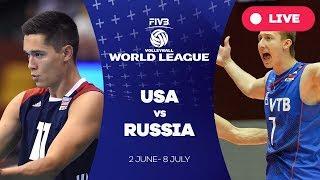 USA v Russia - Group 1: 2017 FIVB Volleyball World League