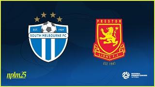 2025 NPLMVIC Round 18: South Melbourne FC v Preston Lions FC