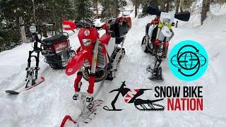 SnowBike Nation • Triple G’s Resort • Global Glamping Glacier Partner Up!