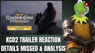 Kingdom Come Deliverance 2: Saints and Sinners Trailer Reaction