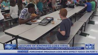 Act of kindness goes viral