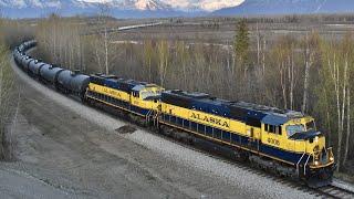 Freight Trains on the Alaska Railroad