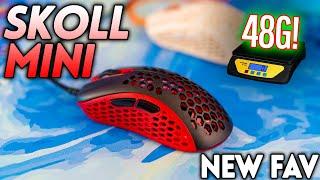 The LIGHTEST Ergo Mouse! Skoll Mini (48g Mouse Review)