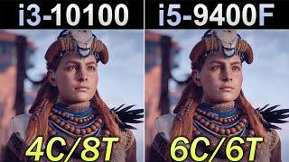 i3-10100 Vs. i5-9400F | New Games Benchmarks