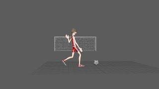 Soccer Goal (mechanical movement animation)