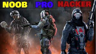 NOOB vs PRO vs HACKER - Warface Mobile