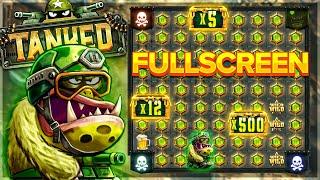 FULLSCREEN On TANKED SLOT BONUS BUYS!! (NEW NOLIMIT CITY)