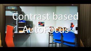 Contrast based Autofocus using Sony IMX258 (Bad Example)