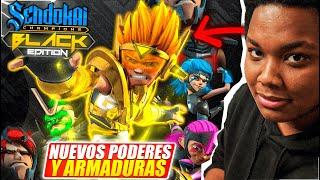 DESCUBRO ARMADURAS Y PODERES INEDITOS DE SENDOKAI de ZAK Y LON  SENDOKAI BLACK EDITION