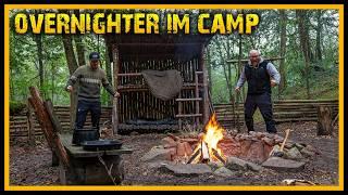 Hängebrücke eingestürzt! - Das Camp verfällt!? - Reparaturen und 24H Overnighter im Camp - Bushcraft