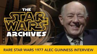 RARE Star Wars (1977) Sir Alec Guinness Interview on Parkinson Talk Show