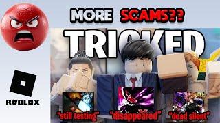 ROBLOX Developers Keep On Scamming Their Communities | Pocket Anime, Holy War X, Etc