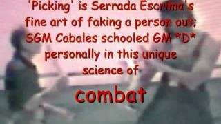 Serrada Escrima *Supreme Grand Master* Angel Cabales & Grand Master *D* {1989}