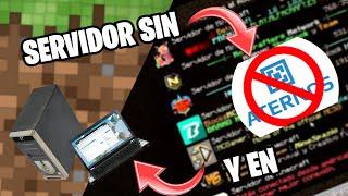 Como hacer un servidor de MINECRAFT en TU PROPIA PC¡¡¡ sin aternos 2023