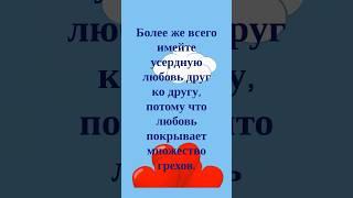 Любовь ️покрывает множество грехов #немецкийязык