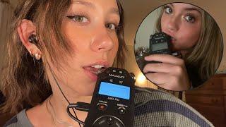 ASMR | Tascam Mic Biting & Intense Mouth Sounds With ​⁠@haleyysasmr